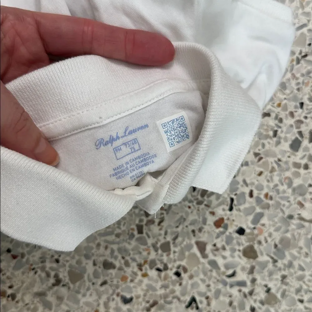 2 Ralph Lauren baby dresses cotton 9 month EUC